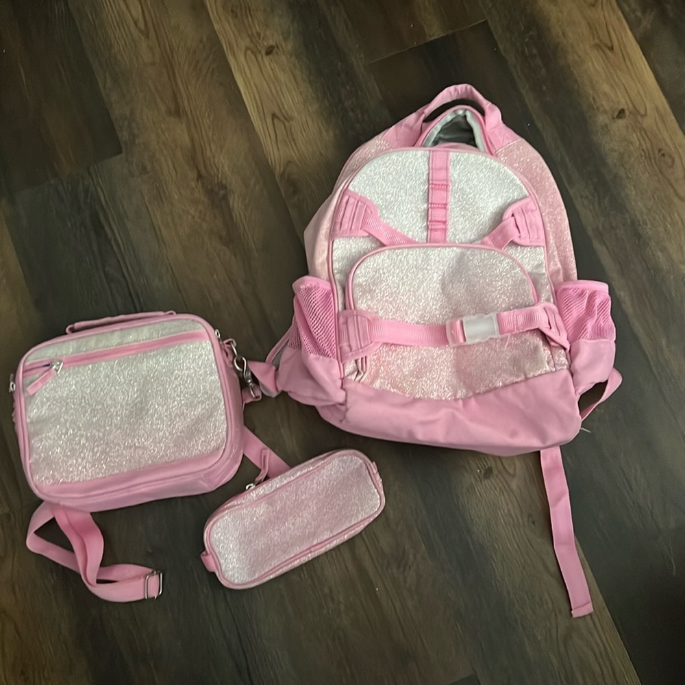 Pottery Barn kids backpack set